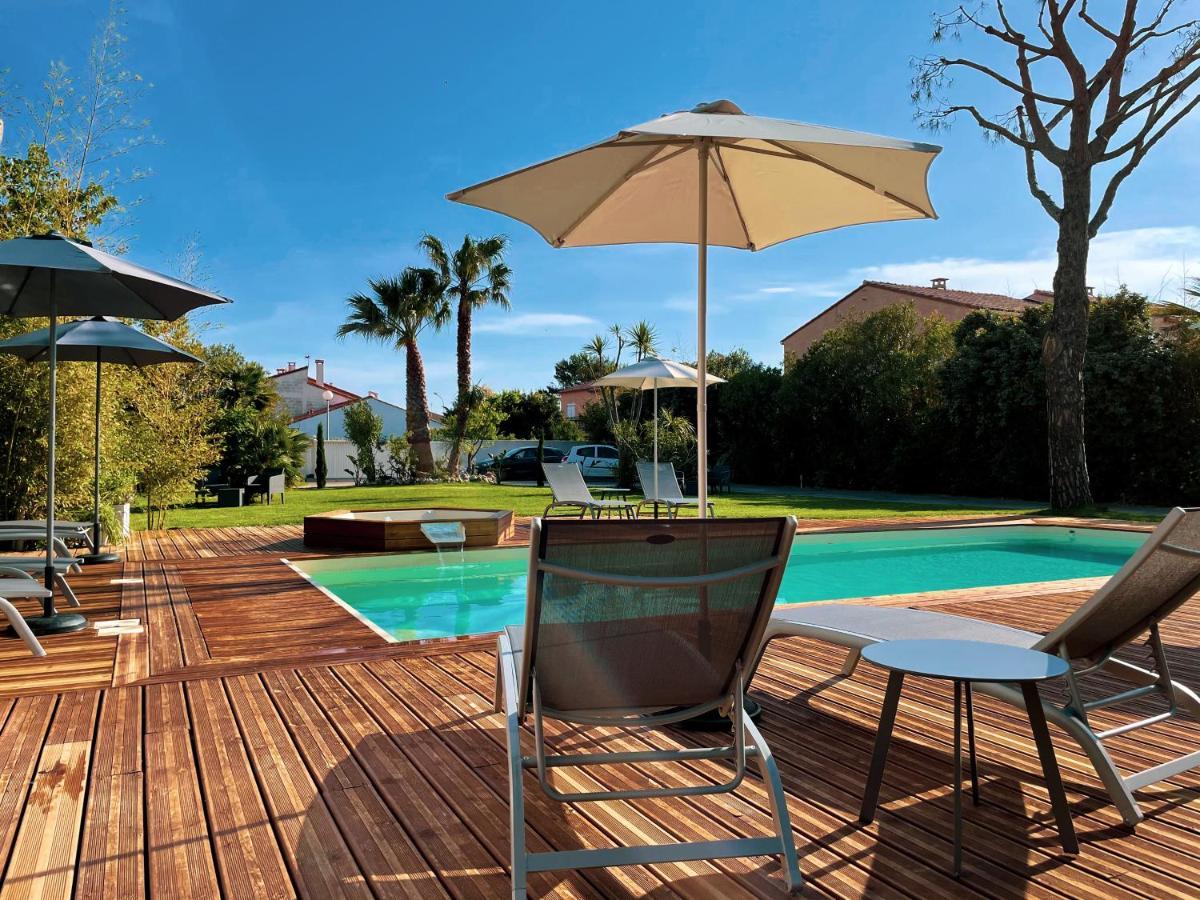 Domaine Le Courti - Adult Only Hotel Le Barcarès Exterior foto